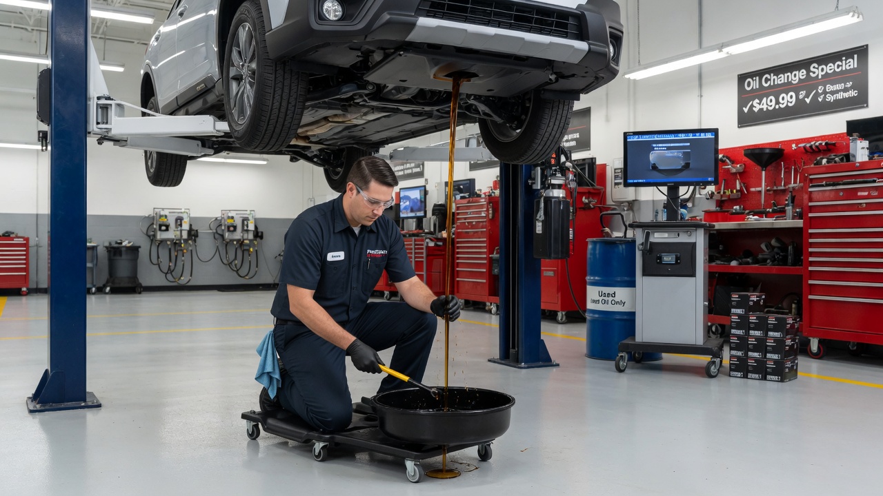 Oil Change & Preventive Maintenance at Auto-Tech N' Tire in Wasaga Beach